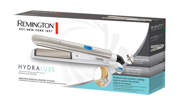4 REMINGTON Hydraluxe: מחליק שיער דגם S8901 מתצוגה