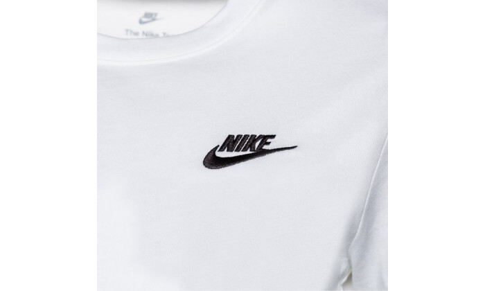 5 חולצת טי שירט לנשים נייקי Nike דגם Sportswear Club - צבע לבן