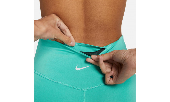 4 מכנסי טייץ לנשים נייקי Nike Dri-Fit Swoosh - טורקיז