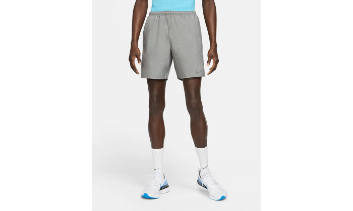 4 מכנסי ריצה לגברים נייקי Nike Challenger 2-in-1 - אפור