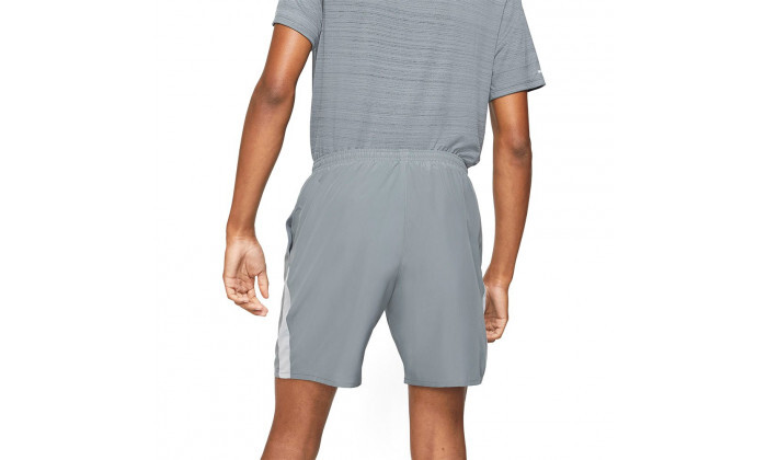 3 מכנסי ריצה לגבר נייקי Nike Dri-Fit Running Shorts - אפור