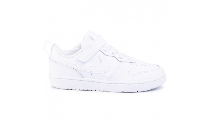 3 נעלי סניקרס לילדים נייקי Nike דגם Court Borough Low 2 - צבע לבן