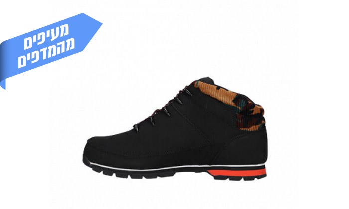 6 מגפיים לגברים טימברלנד TIMBERLAND דגם Euro Sprint Hiker - צבע שחור