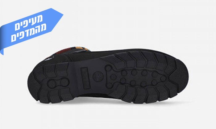 5 מגפיים לגברים טימברלנד TIMBERLAND דגם Euro Sprint Hiker - צבע שחור