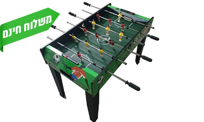 6 משחק כדורגל שולחן EUROLEAP דגם גרין