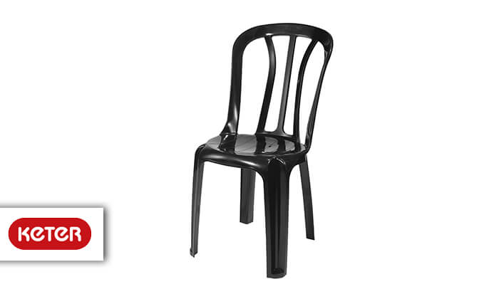 2 כתר: כיסא פלסטיק דגם קלאב - צבעים לבחירה