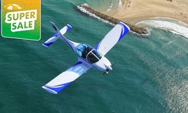הטסת מטוס בליווי מדריך עם iFly