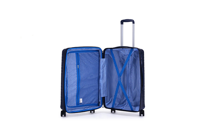 12 4 מזוודות קשיחות 20, 24, 28 ו-32 אינץ' SWISS VOYAGER דגם Texas - צבעים לבחירה