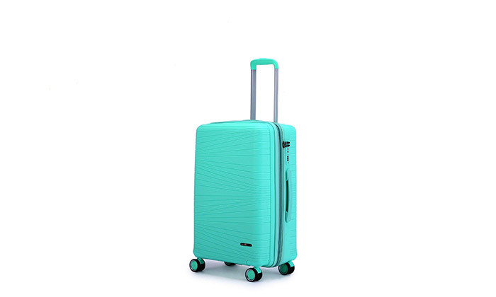 15 4 מזוודות קשיחות 20, 24, 28 ו-32 אינץ' SWISS VOYAGER דגם Texas - צבעים לבחירה