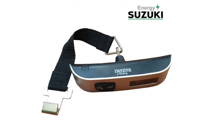 4 משקל דיגיטלי נייד למזוודות וחפצים עד 50 ק"ג SUZUKI Energy