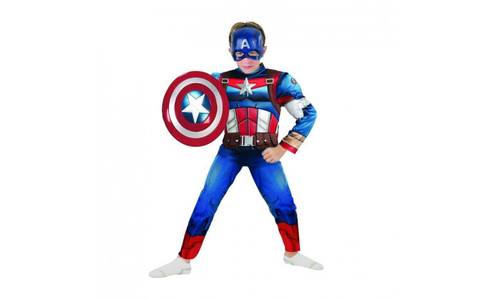 4 תחפושת קפטן אמריקה לילדים