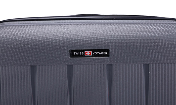 11 סט 3 מזוודות קשיחות SWISS ARIZONA - צבעים לבחירה