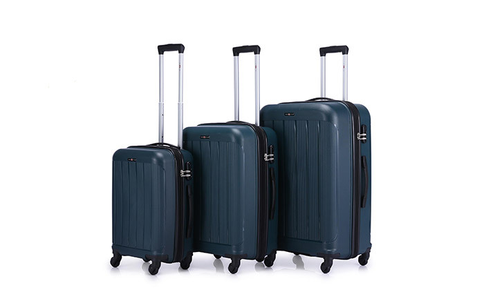 16 סט 3 מזוודות קשיחות SWISS ARIZONA - צבעים לבחירה