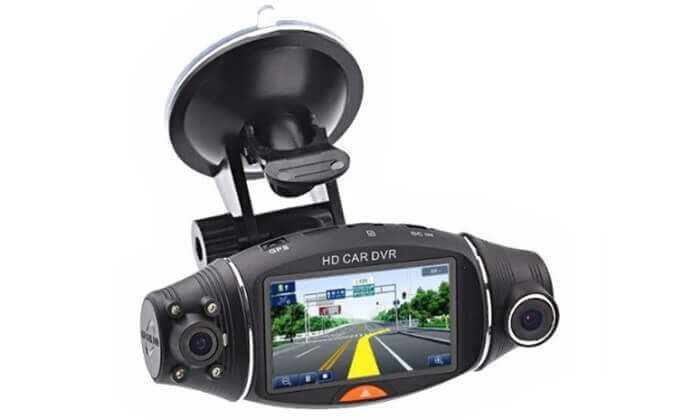 מצלמת דרך דו-כיוונית עם GPS