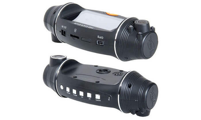 3 מצלמת דרך דו-כיוונית עם GPS