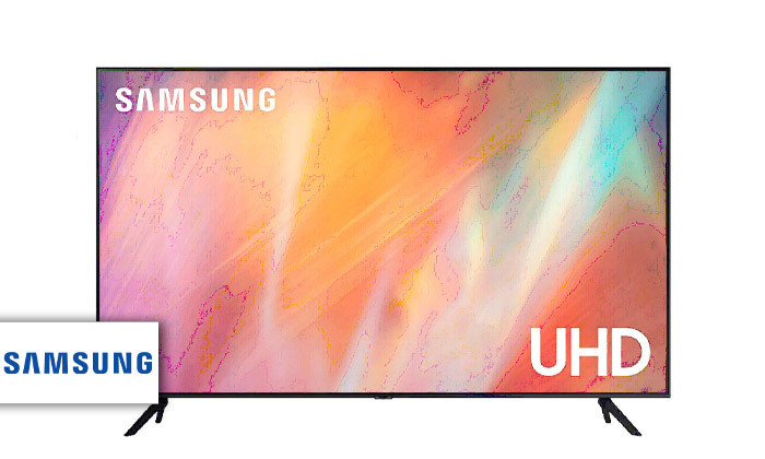 טלוויזיה חכמה 55 אינץ' סמסונג SAMSUNG LED דגם UE55AU7100U | גרו (גרופון)