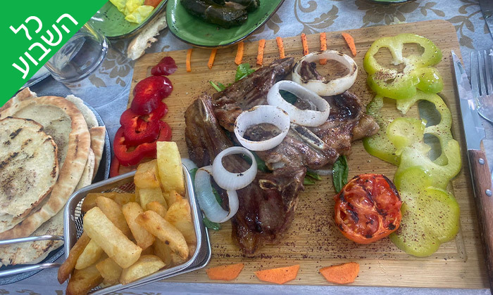 16 ארוחה זוגית במסעדת אבו עומר, רמת ישי - בכל ימות השבוע