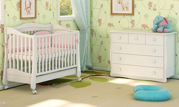 10 ריהוט לחדר תינוקות 'משכל' - דגם קצפת