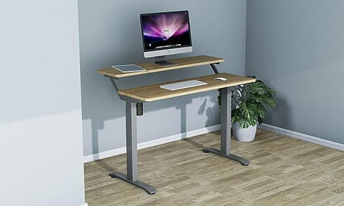 3 שולחן מחשב מתכוונן Twins Design דגם HANTER - צבעים לבחירה