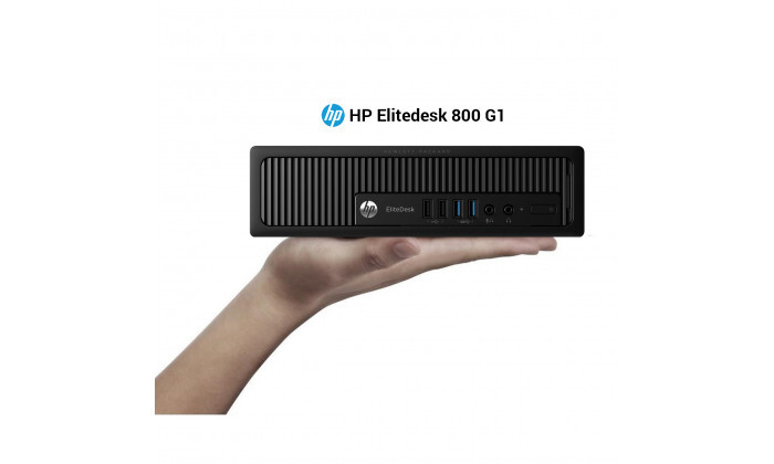 3 מחשב נייח מחודש HP דגם 800 G1 מסדרת EliteDesk עם זיכרון 8GB ומעבד i7