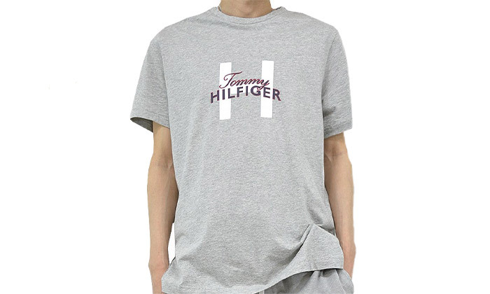 6 חולצת טישירט עם הדפס לגברים TOMMY HILFIGER - דגם וצבע לבחירה
