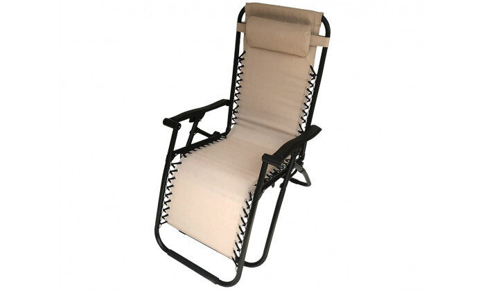 5 כיסא נוח מתקפל ל-5 מצבים CAMPTOWN - צבעים לבחירה