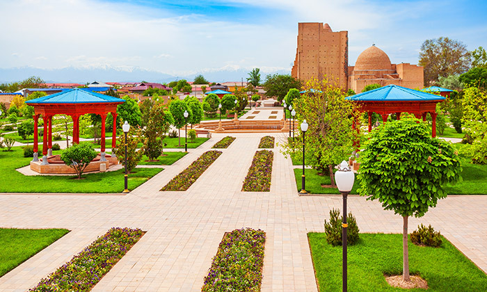 9 9 ימים בדרך המשי: מאורגן באוזבקיסטן ע"ב חצי פנסיון כולל טיסות, סיורים ומופע פולקלור - גם בסוכות