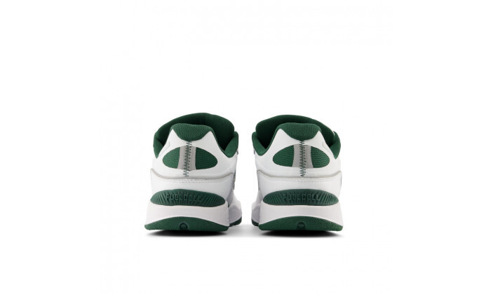 4 נעלי סניקרס לגברים ניו באלנס New Balance דגם 101 - לבן-ירוק