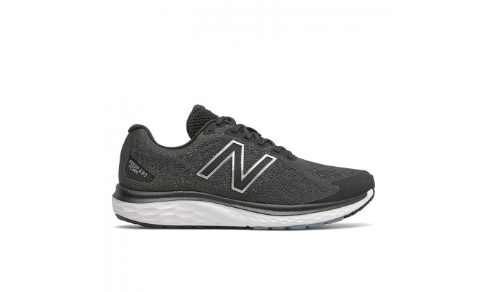 5 נעלי ריצה לנשים ניו באלנס New Balance דגם 680 - שחור-לבן