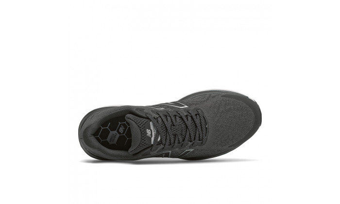 3 נעלי ריצה לנשים ניו באלנס New Balance דגם 680 - שחור-לבן