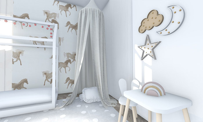 3 ליווי אונליין בעיצוב חדר ילדים עם מעצבת הפנים נטע ורד