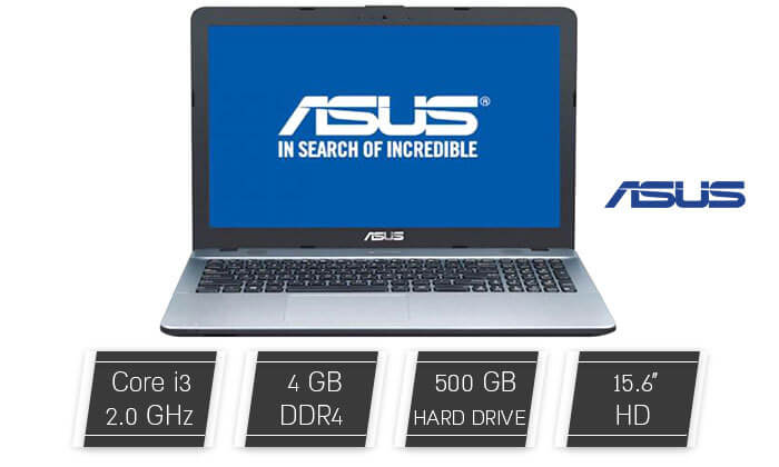 3 מחשב נייד ASUS עם מסך 15.6 אינץ' - משלוח חינם!