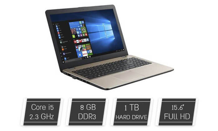 9 מחשב נייד Asus עם מסך 15.6 אינץ' - משלוח חינם!