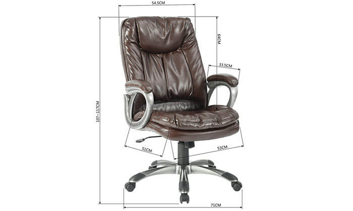3 כסא מנהלים מתוצרת HOMAX