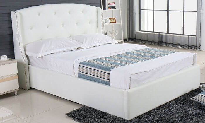3 מיטה זוגית עם ארגז מצעים Vitorio Divani