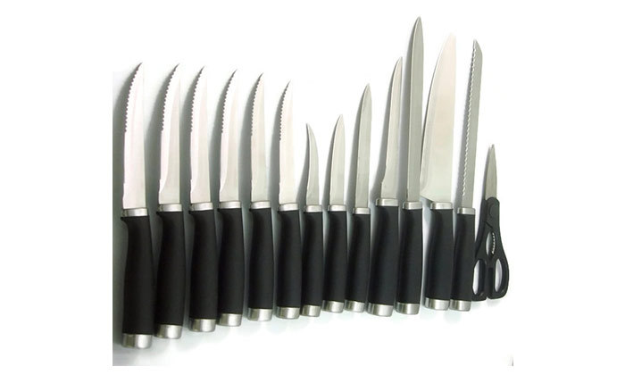 3 סט 15 סכינים 