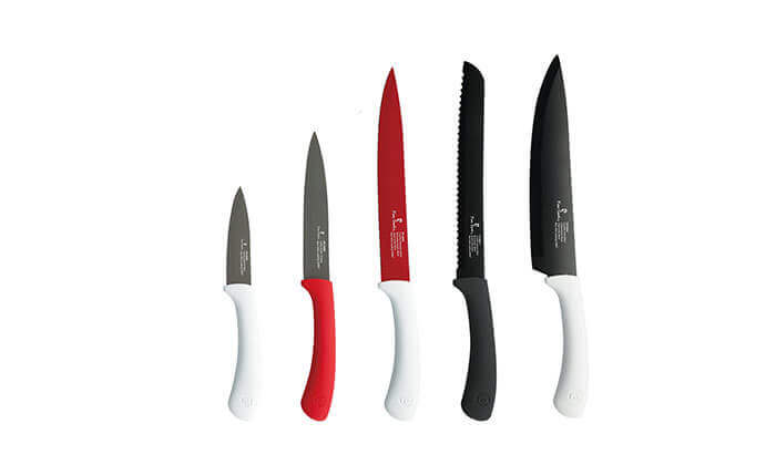 5 סט 5 סכינים איכותיות Pierre Cardin 