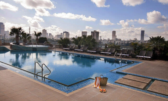 7 ארוחת בוקר במלון לאונרדו סיטי טוואר, רמת גן