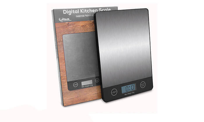 8 משקל דיגיטלי למטבח