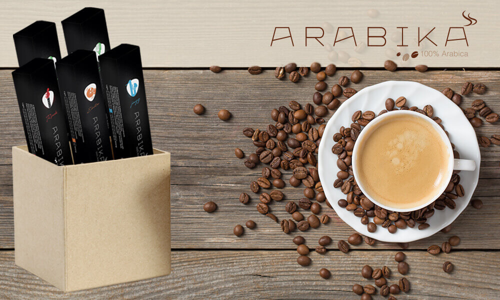 10 220 קפסולות קפה ARABIKA - משלוח חינם!