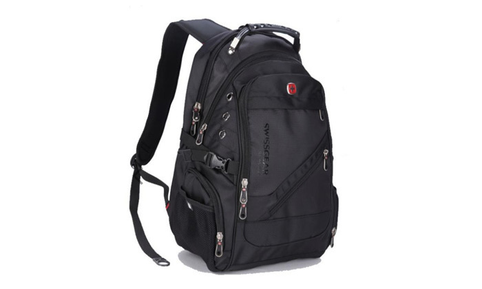 5 תיק גב סוויס SWISS עם תא למחשב נייד