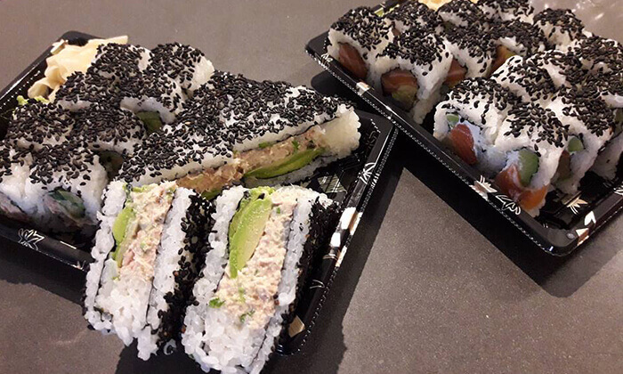 4 ארוחת סושי יחיד או זוגי ב-My Sushi, פתח תקווה