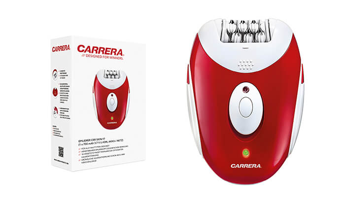 6 מכשיר אפילציה CARRERA - משלוח חינם