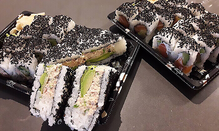5 מגש סושי ב-My Sushi, פתח תקווה