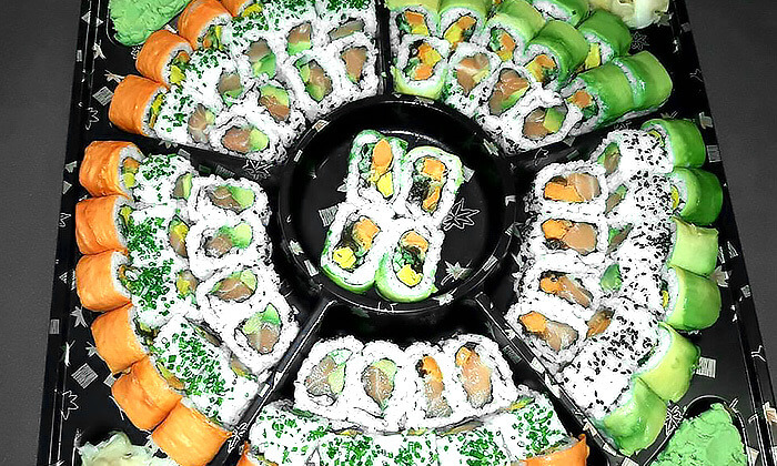 4 מגש סושי ב-My Sushi, פתח תקווה