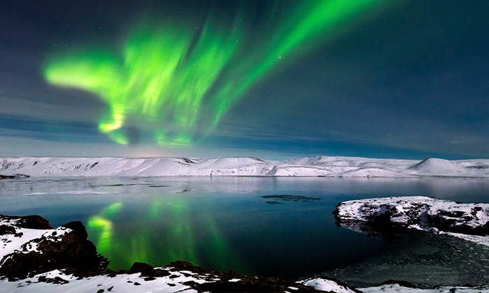 9 טיול קיץ בשדות הלבה הארקטיים: 8 ימים מאורגנים באיסלנד כולל טיסות ישירות, הר געש ושייט לווייתנים
