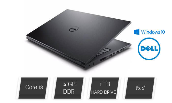 3 מחשב נייד Dell עם מסך 15.6 אינץ' - משלוח חינם! 