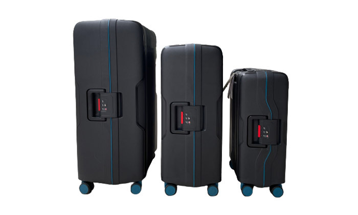 9 סט 3 מזוודות קשיחות 20, 26 ו-31 אינץ' SWISS - צבעים לבחירה