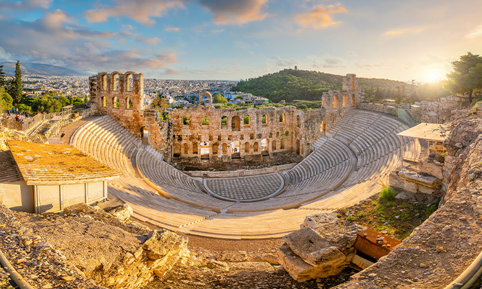 7 חופשה באתונה: 4 ימי טיול מאורגן עם טיסות ישירות וביקור בחצי האי פלופונסוס