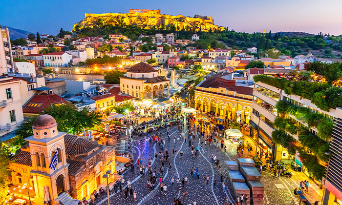 1 חופשה באתונה: 4 ימי טיול מאורגן עם טיסות ישירות וביקור בחצי האי פלופונסוס